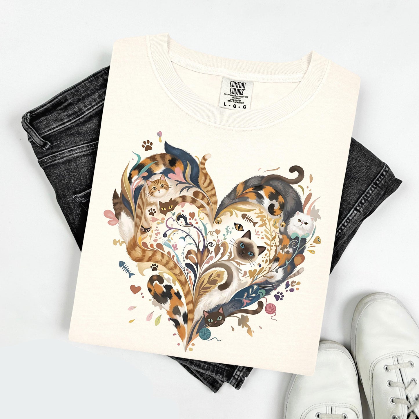 Cat Heart Shirt V2