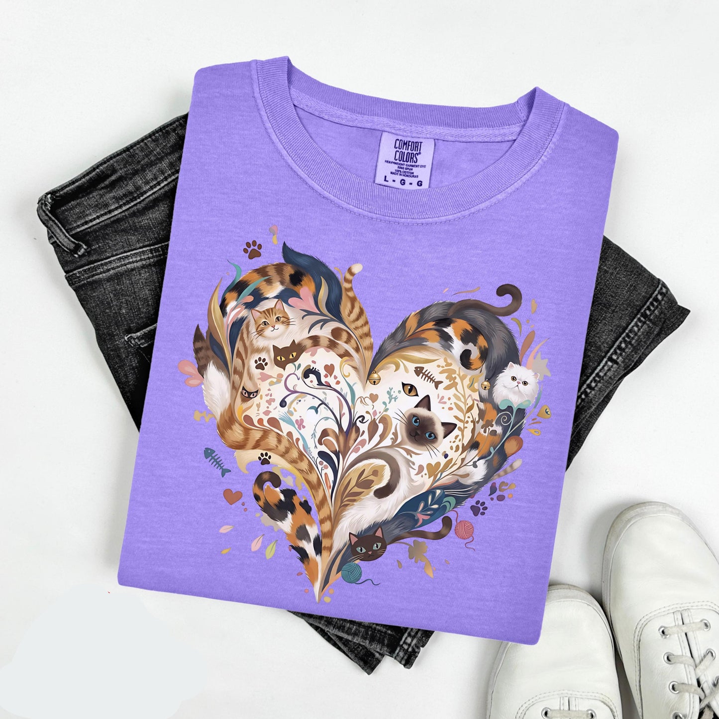 Cat Heart Shirt V2