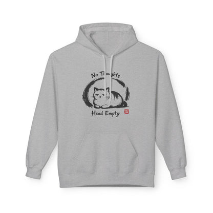 Empty Cat No Thoughts Hoodie