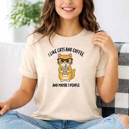 I Like Cats and Coffee Shirt V2