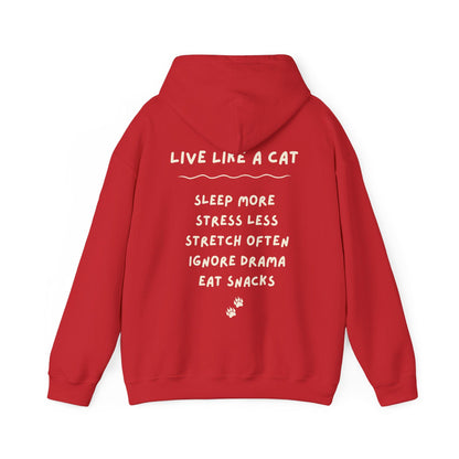 Live Like a Cat Hoodie