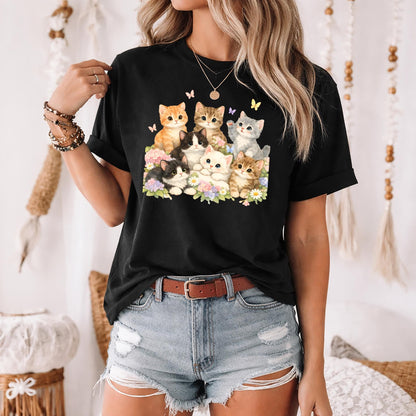Cute Kitten Graphic Shirt