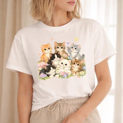 Cute Kitten Graphic Shirt