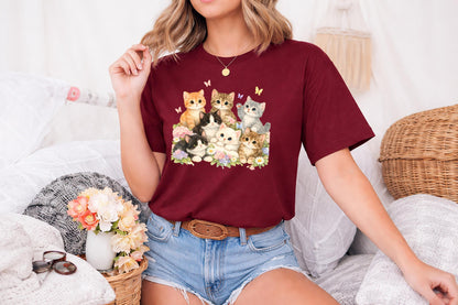 Cute Kitten Graphic Shirt