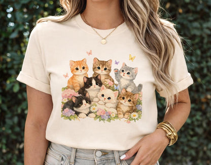 Cute Kitten Graphic Shirt