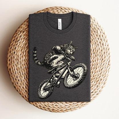 Cat Riding Bicycle Shirt