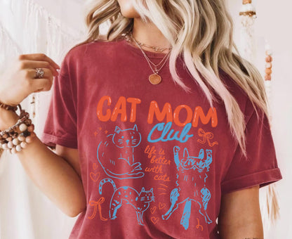 Our Cat Mom Club Tee V2