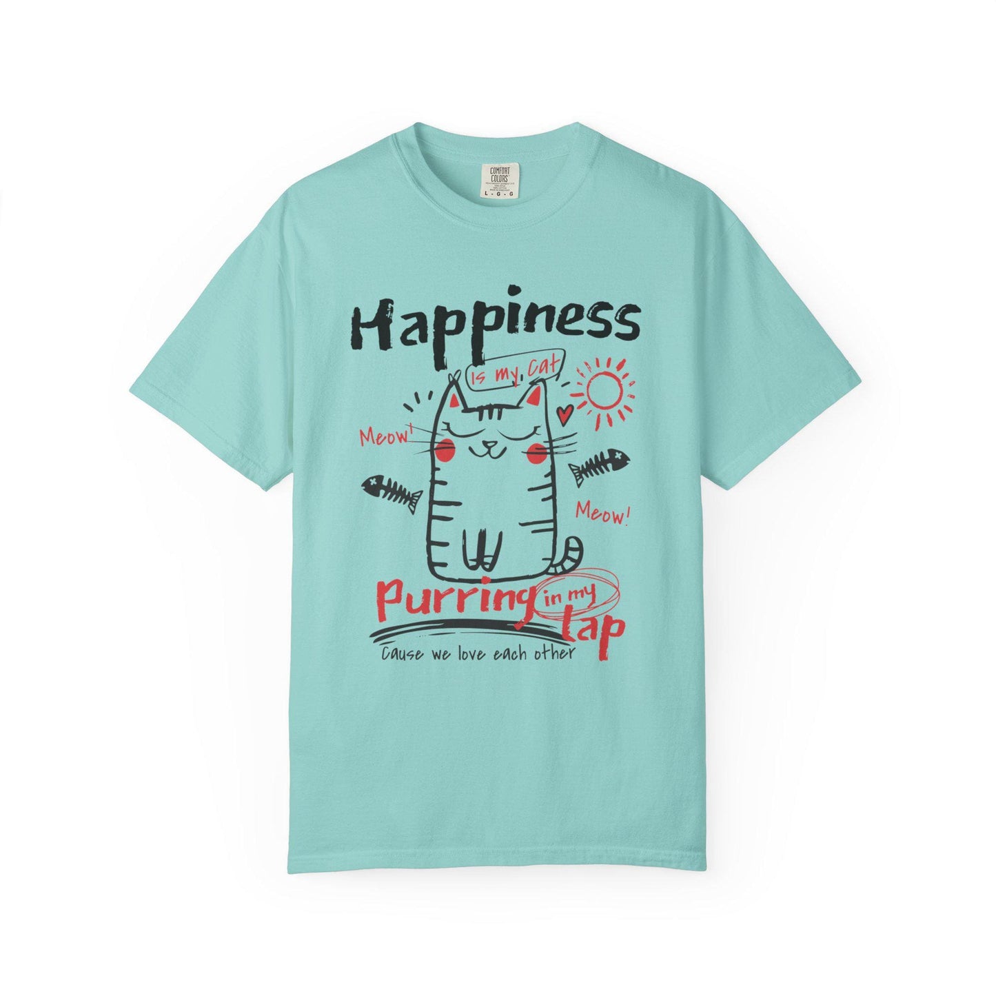 Purring in My Lap Cat Shirt