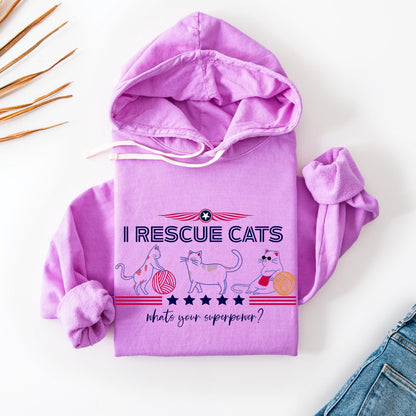 I Rescue Cats Hoodie