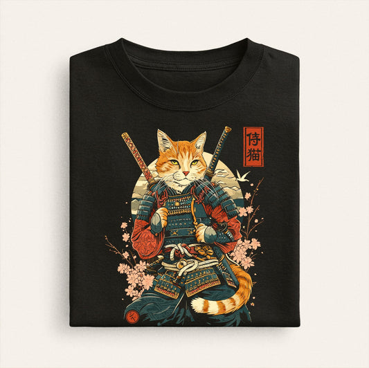 Samurai Cat T-Shirt