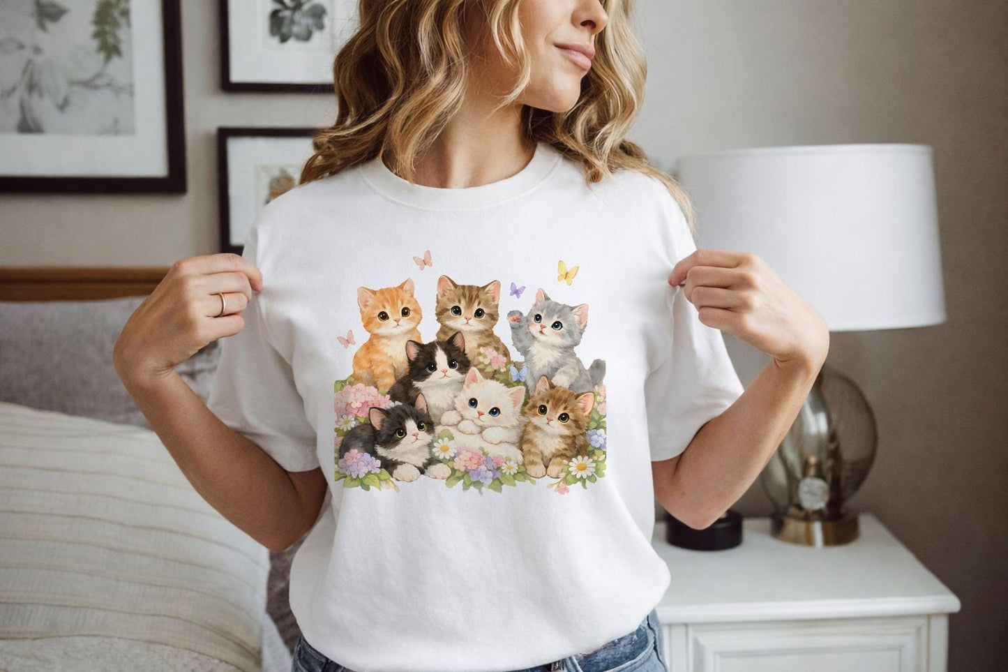 Cute Kitten Graphic Shirt