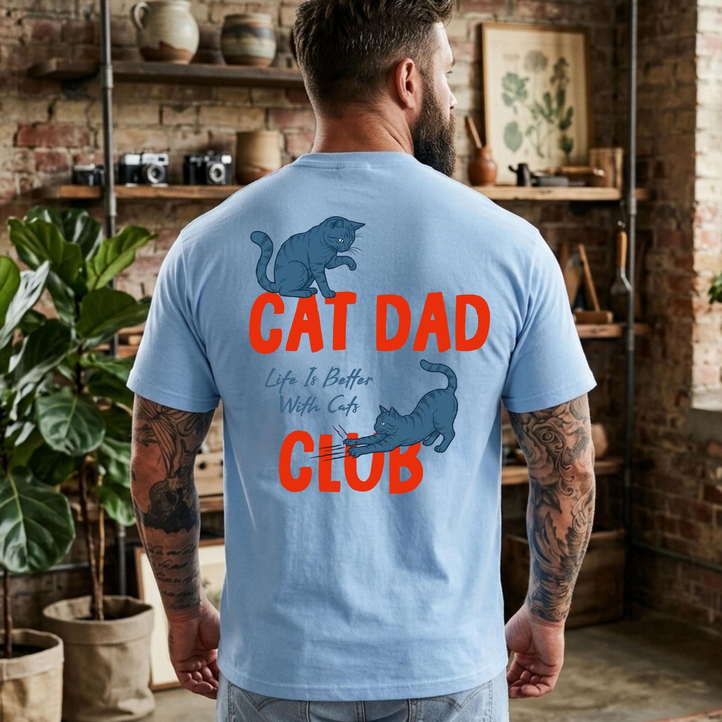 New Cat Dad T-Shirt