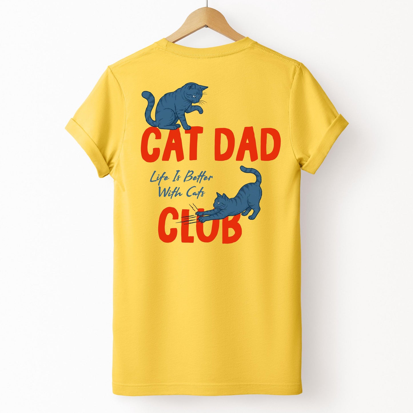 Cat Dad Club T-Shirt 6
