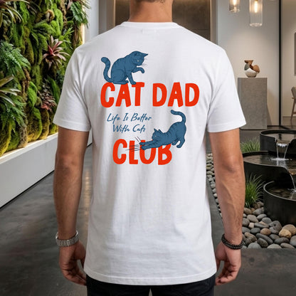 Cat Dad Club T-Shirt 6