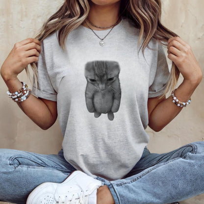 Sad Kitten Meme T-Shirt