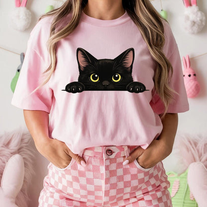 Cute Black Cat Shirt
