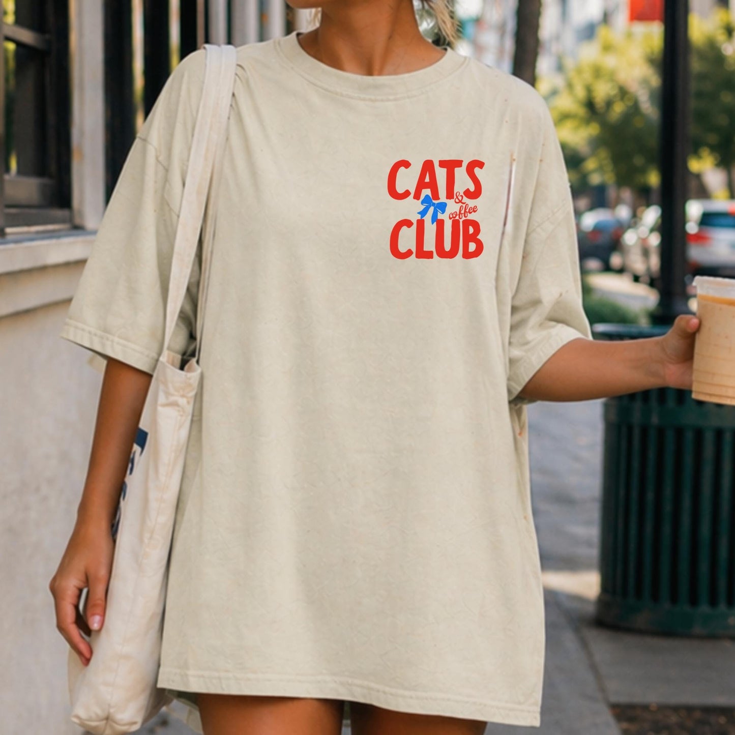 Cats & Coffee Summer T-Shirt