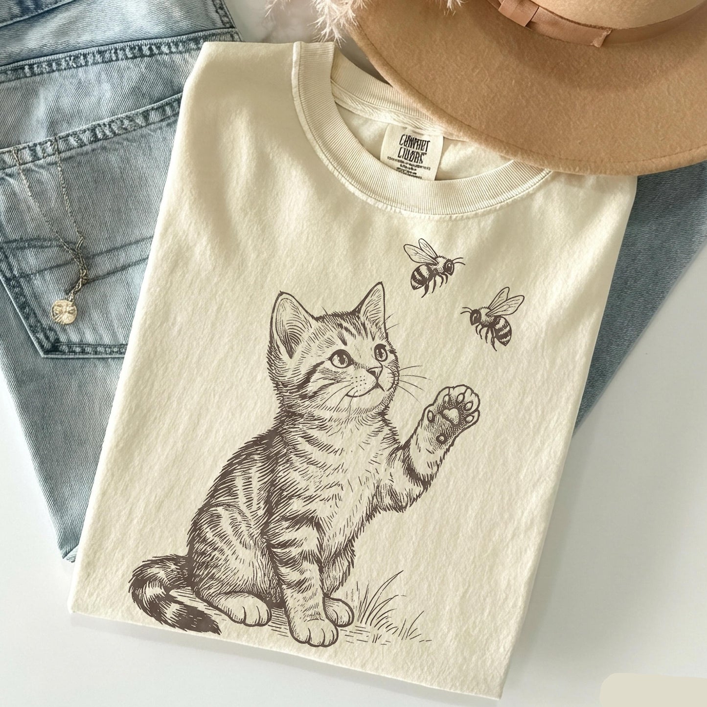 Kitten Bee Tee
