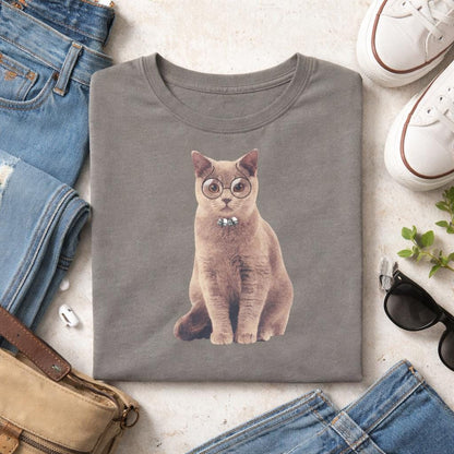 British Shorthair Cat T-Shirt