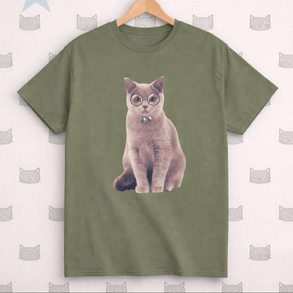 British Shorthair Cat T-Shirt