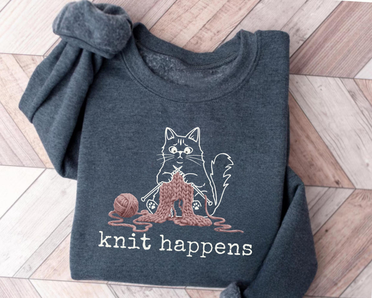 Knit Happens Cat Sweater