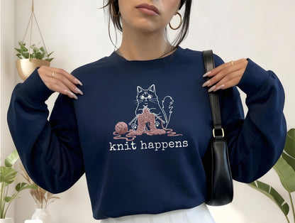 Knit Happens Cat Sweater