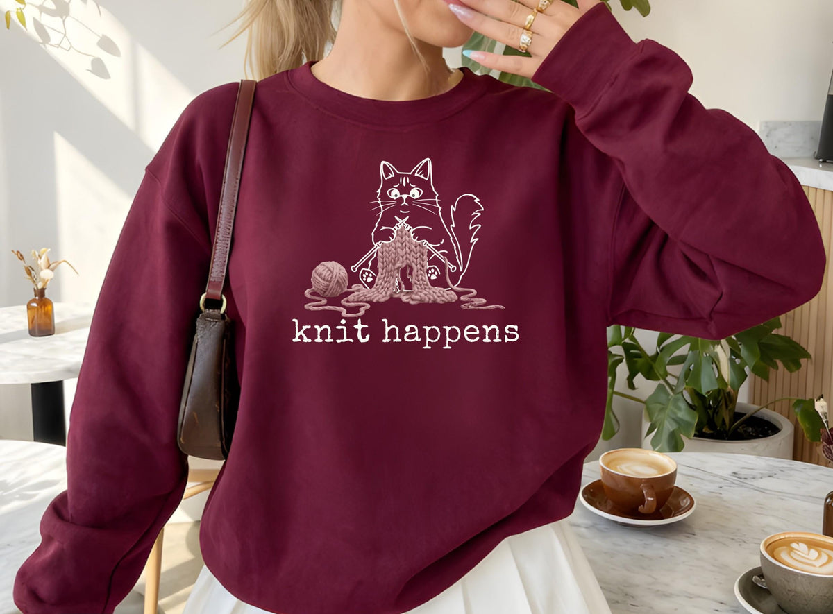 Knit Happens Cat Sweater