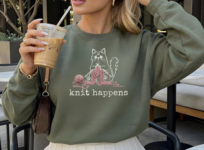 Knit Happens Cat Sweater