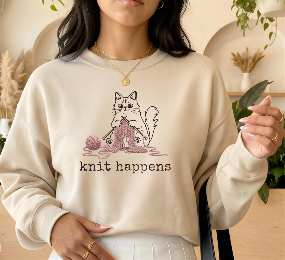 Knit Happens Cat Sweater