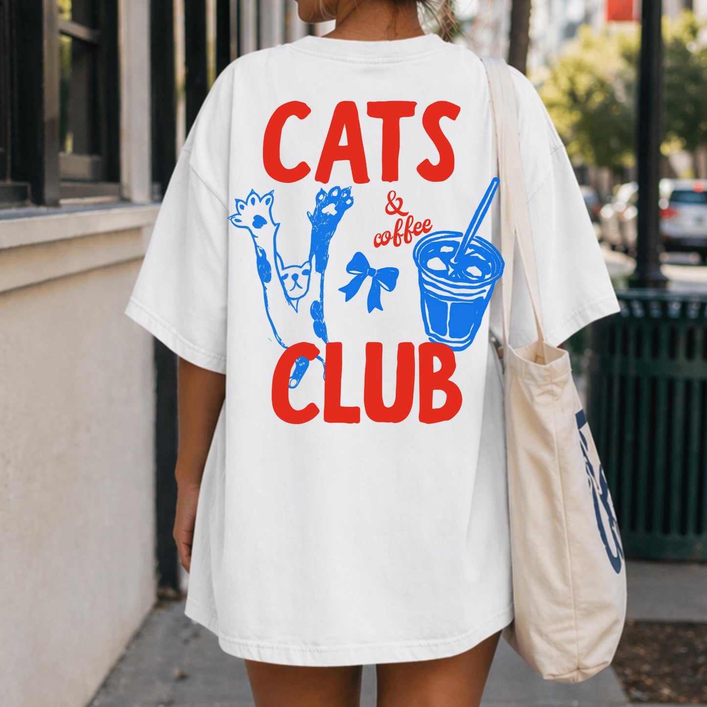Cats & Coffee Summer T-Shirt