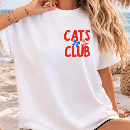 Cats & Coffee Summer T-Shirt