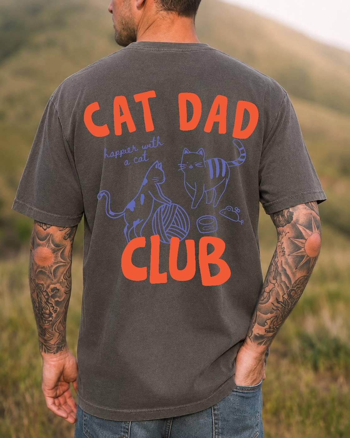 Cat Dad Club Shirt V1