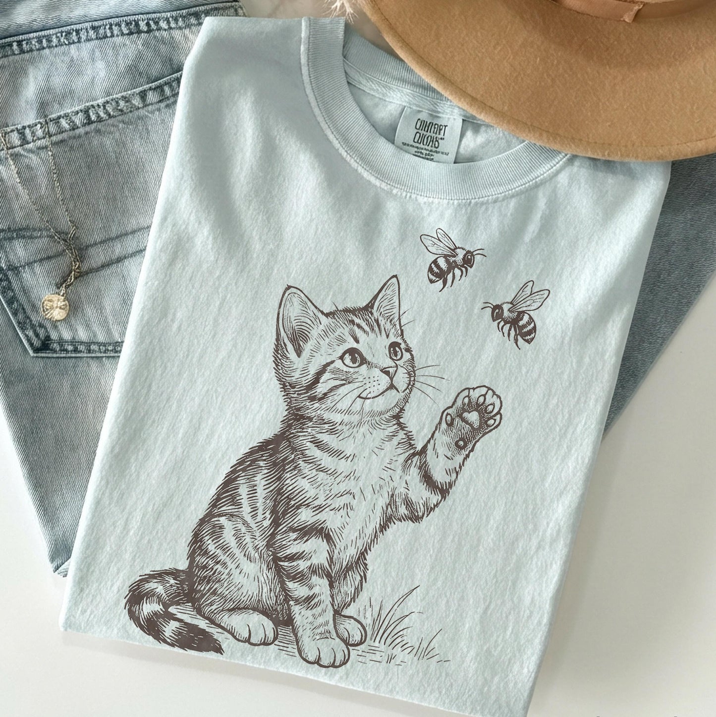 Kitten Bee Tee