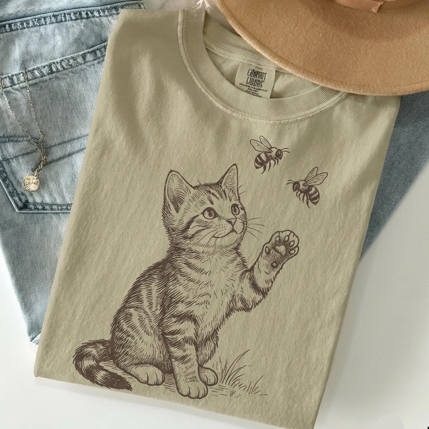Kitten Bee Tee
