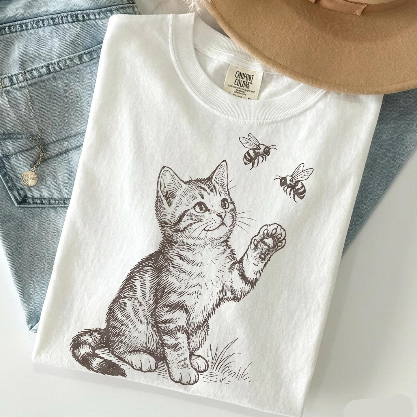 Kitten Bee Tee