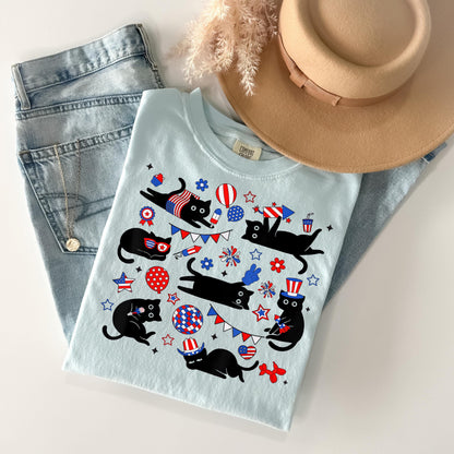 4th of July Cat Shirt