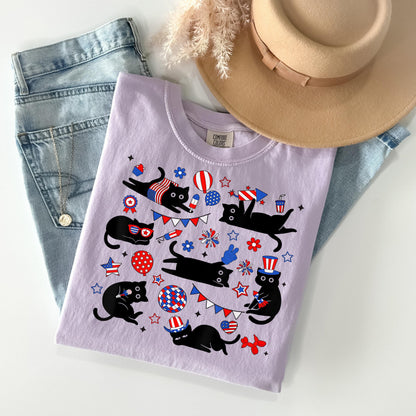 4th of July Cat Shirt