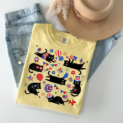 4th of July Cat Shirt