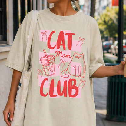 Cat Mom Club Shirt