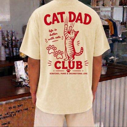Cat Dad Club Tee V3