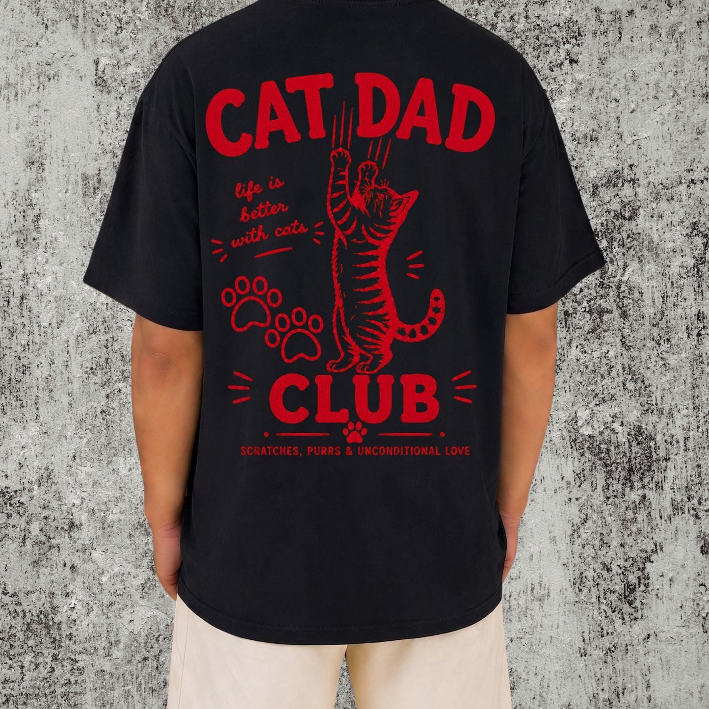Cat Dad Club Tee V3