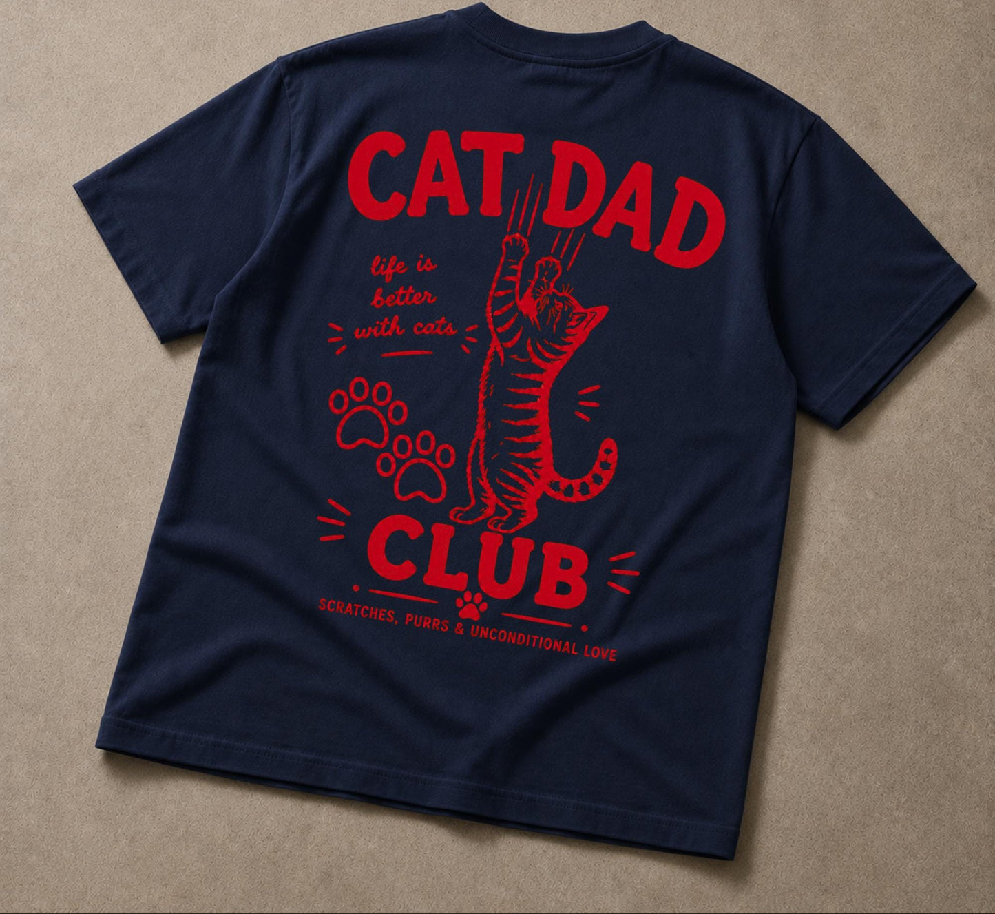 Cat Dad Club Tee V3