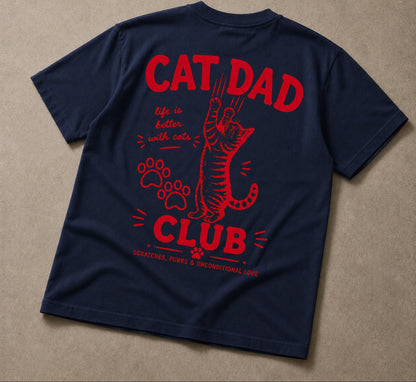 Cat Dad Club Tee V3