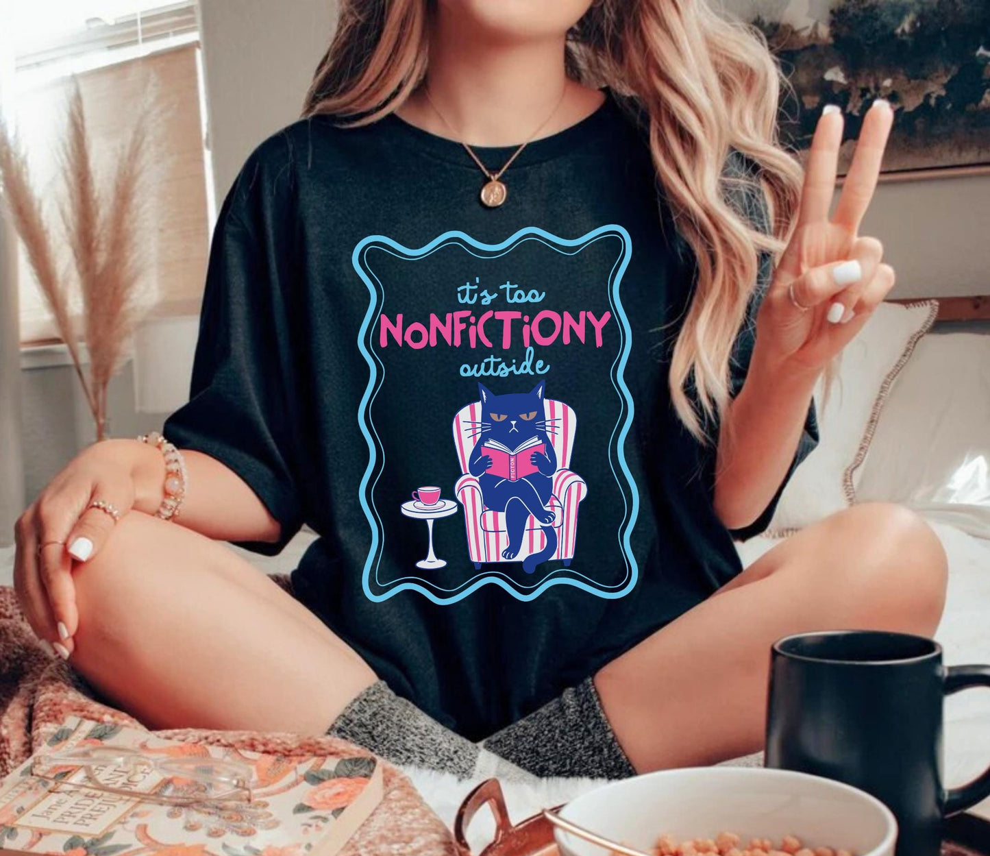 Too Nonfictiony Outside Tee