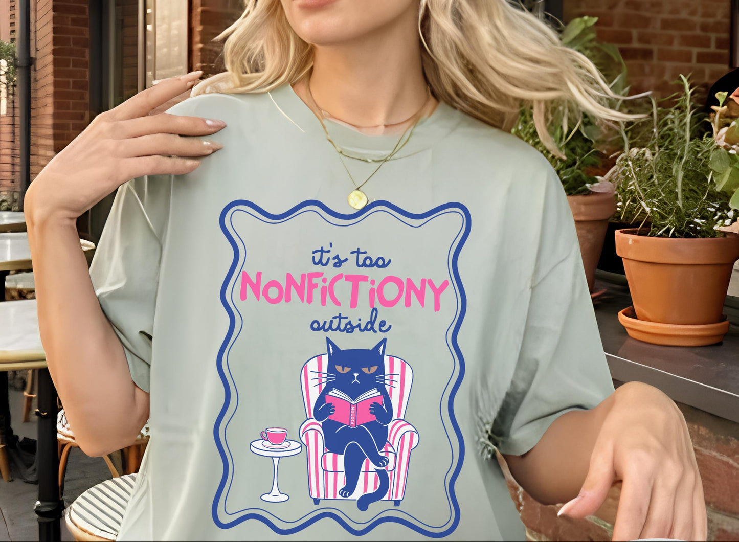 Too Nonfictiony Outside Tee