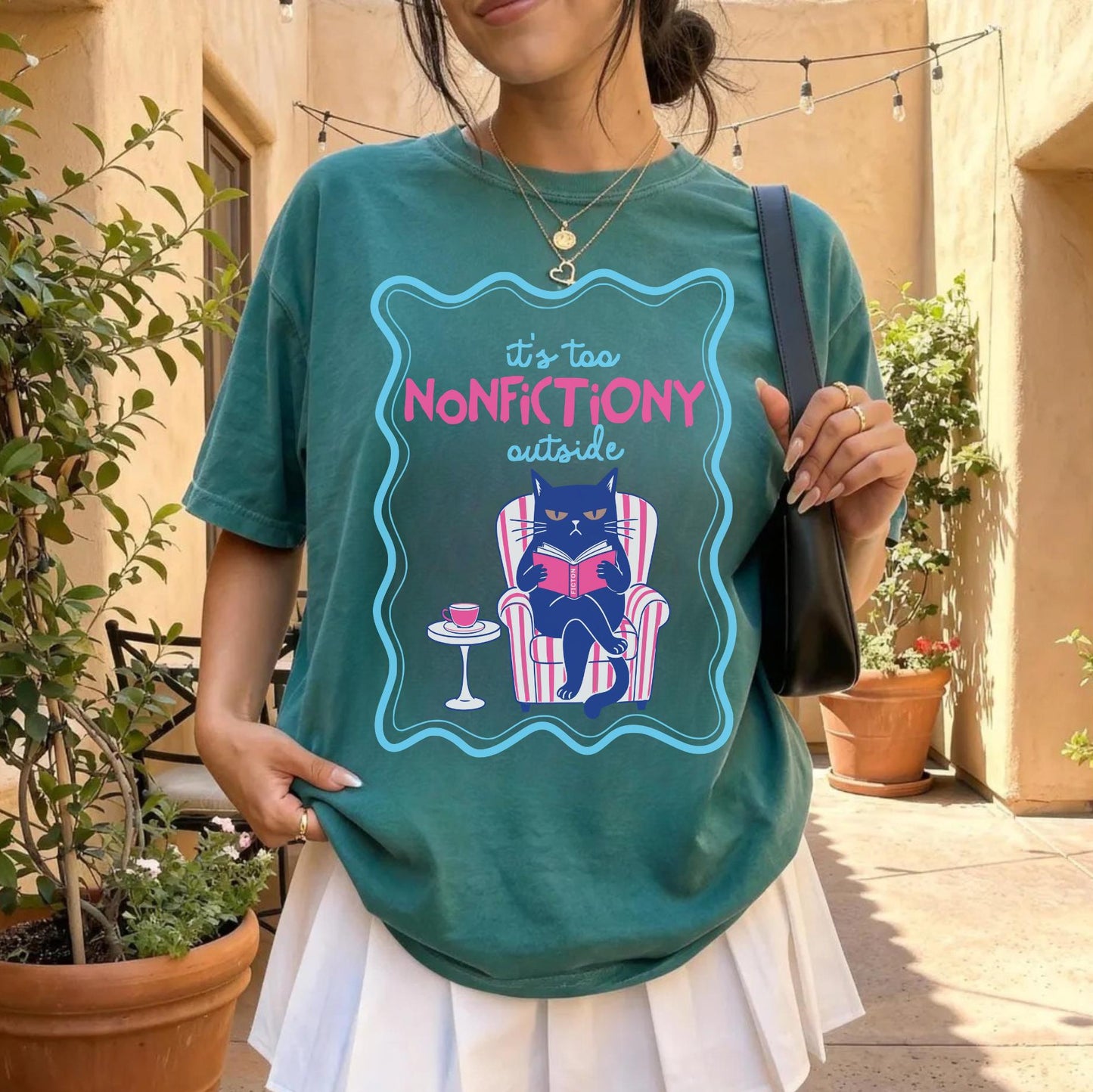 Too Nonfictiony Outside Tee