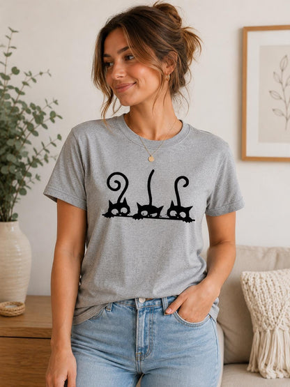 Our Black Cat T-Shirt
