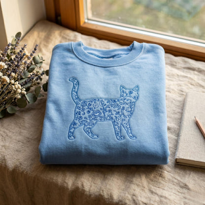Vintage 90s Cat Sweatshirt