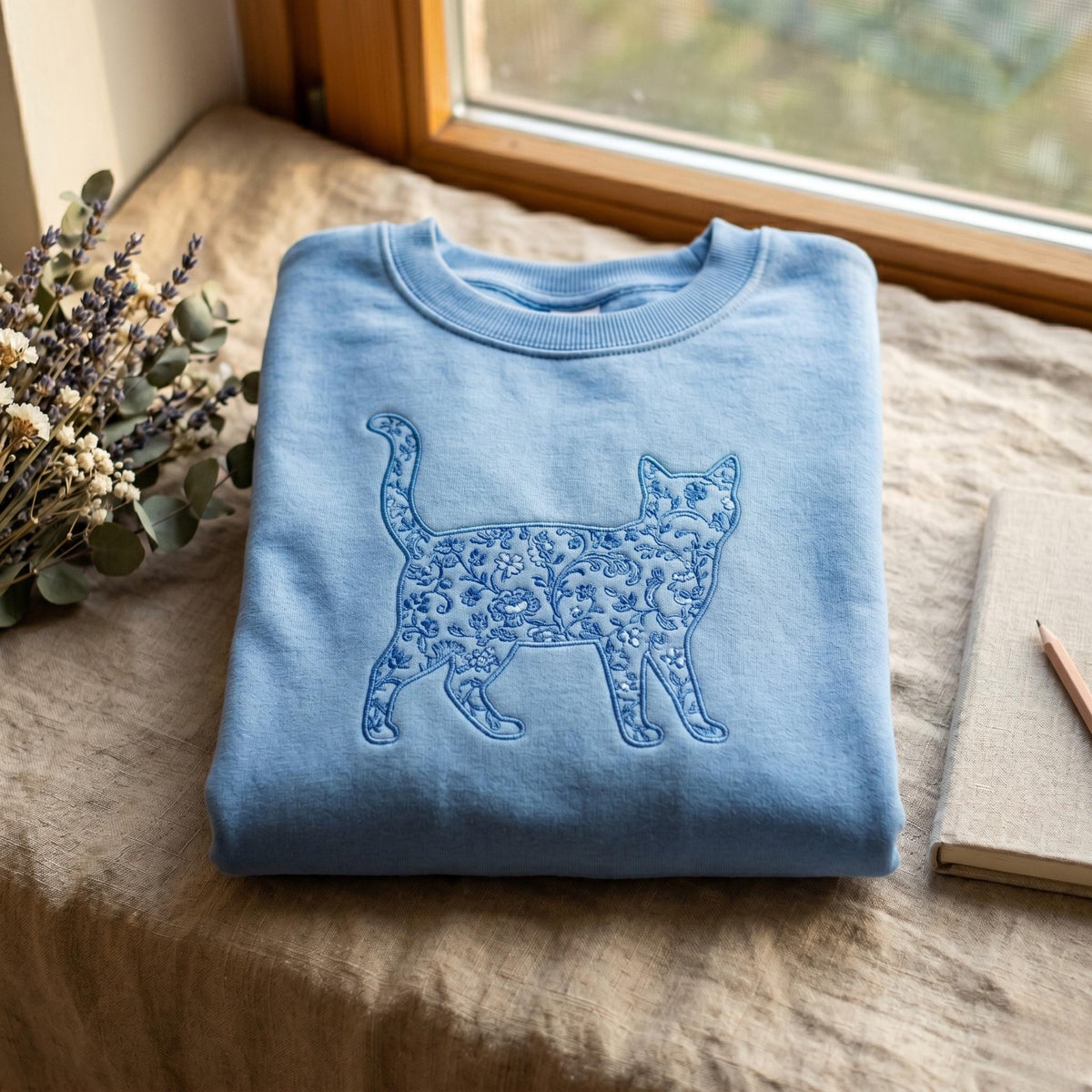 Vintage 90s Cat Sweatshirt