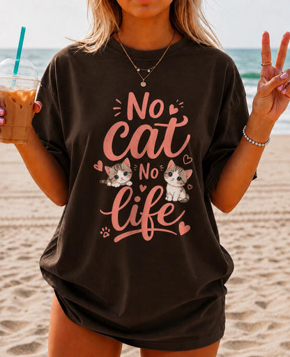 No Cat No Life Shirt